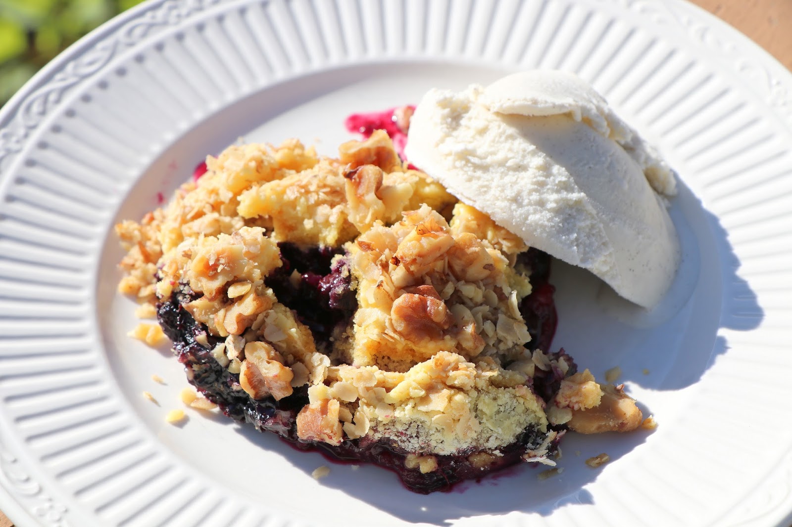 Mennonite Girls Can Cook Apple Blueberry Dump Cake
