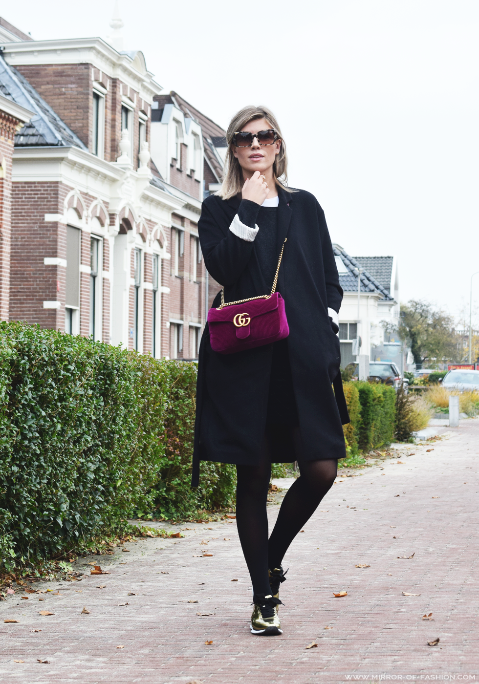Outfit of the day, IKKS, Gucci, Falke, Hogan, Dewolf, look; fashion, ootd, style, blogger