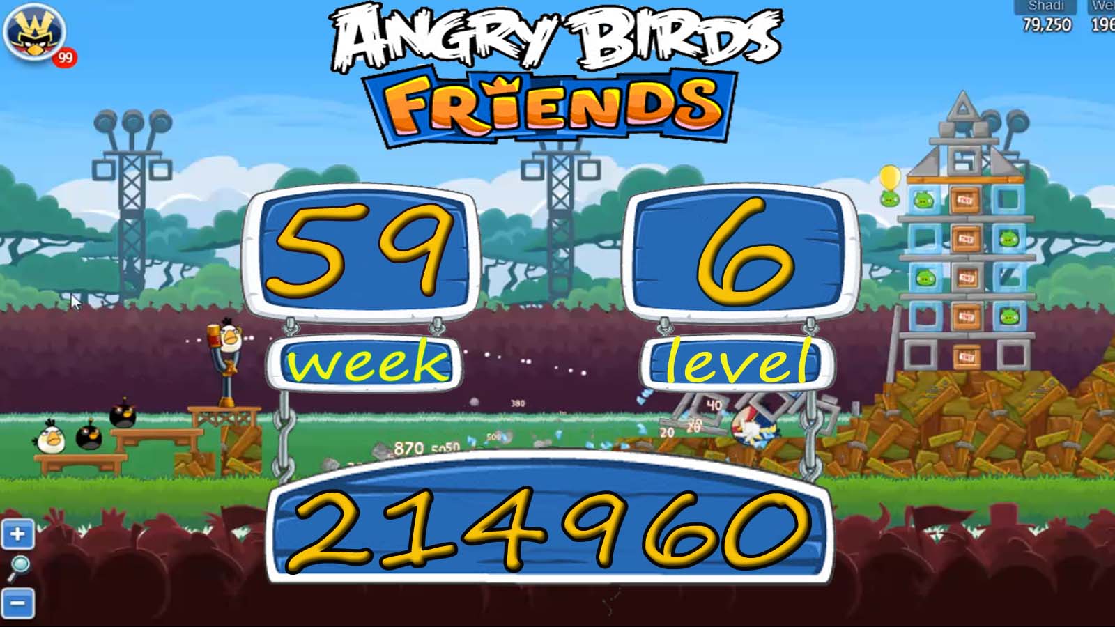 angry birds friends 2018 tournament 305-a