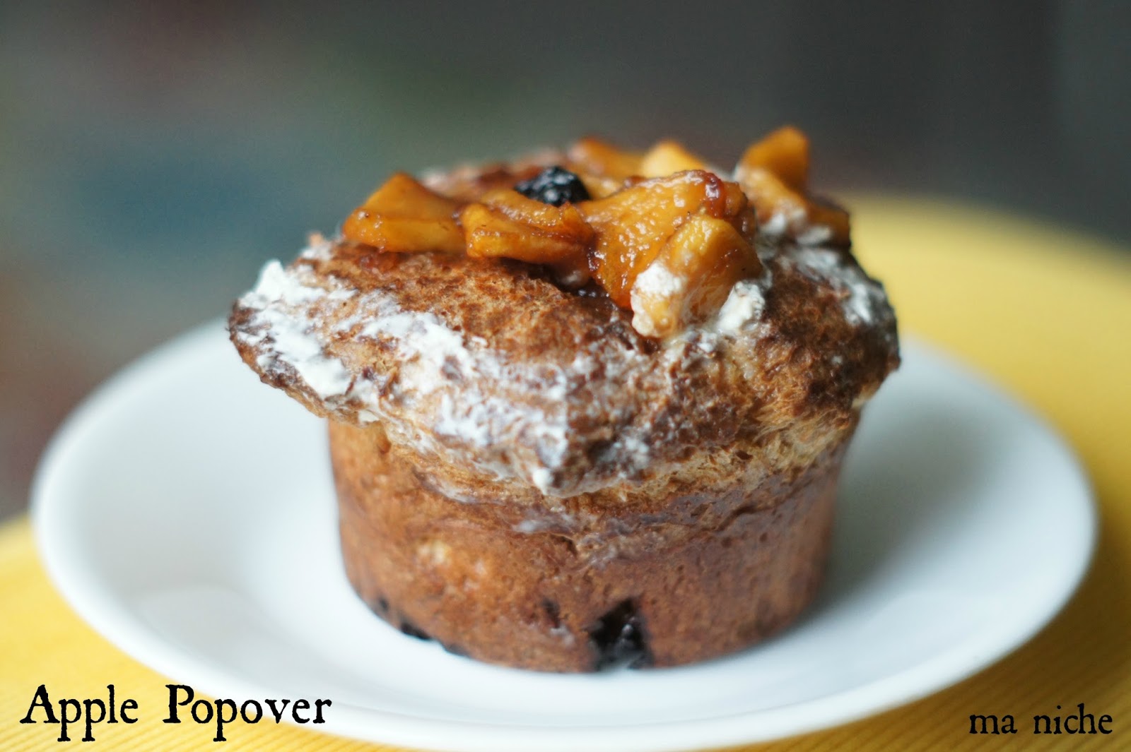 Ma Niche Apple Popover Behind the Curtain Dessert Challenge