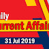 Kerala PSC Daily Malayalam Current Affairs 31 Jul 2019
