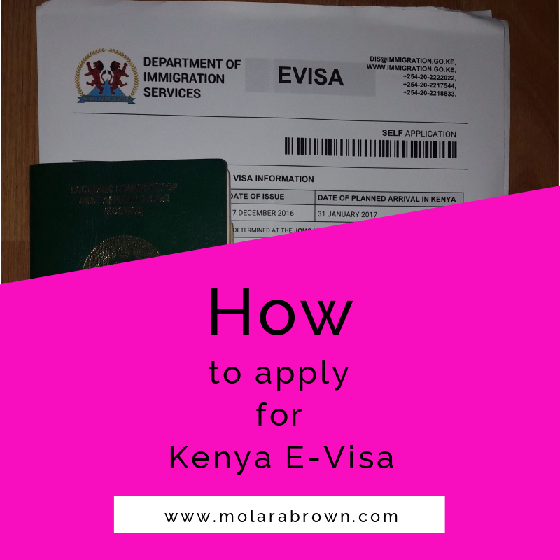 How to successfully apply for Kenya EVisa from Nigeria Labyrinths of