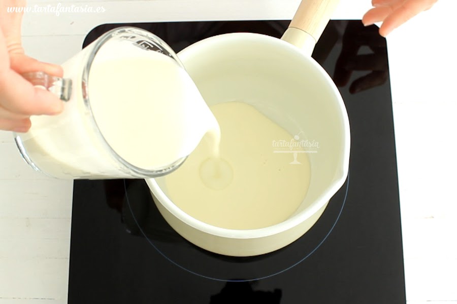 Receta Ganache de chocolate con leche