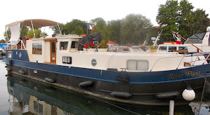 The RIVER PIPIT, in Toul, Fr.  Bill and Gen wintered in Paris, & are cruising the Moselle.