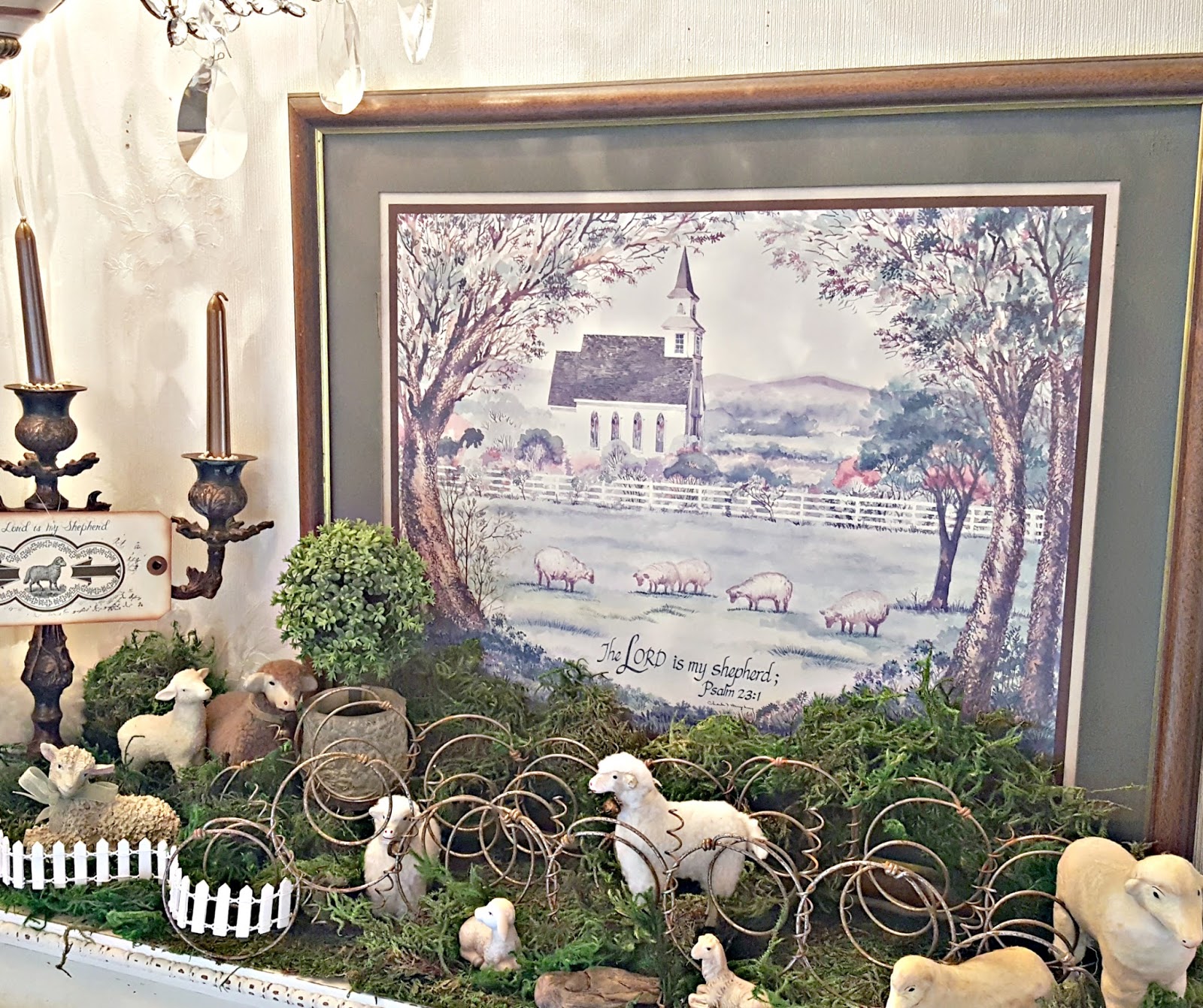 Penny's Vintage Home Spring Sheep