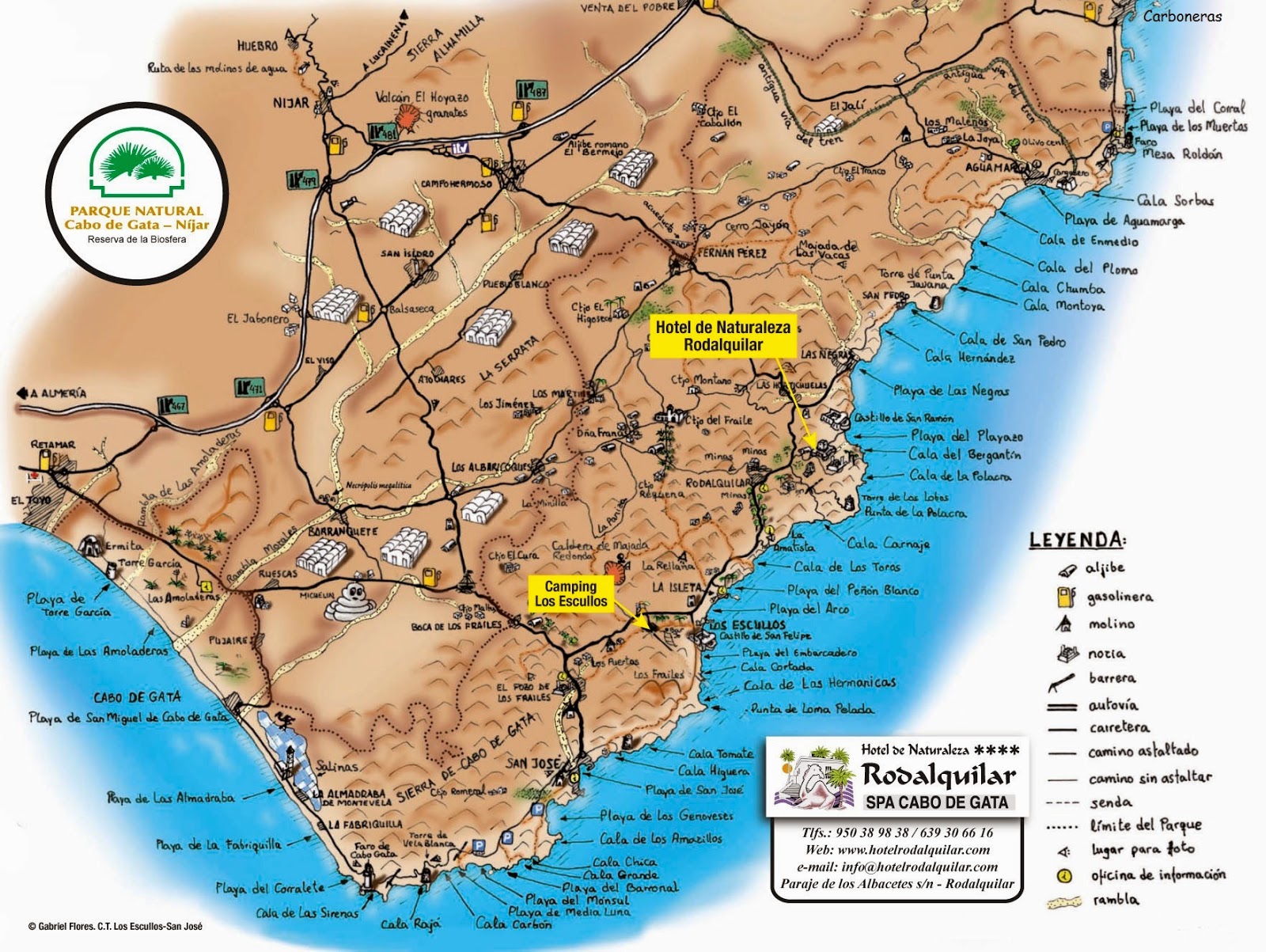 Naturaleza Rodalquilar Las Playas Y Lugares Más Escondidos Del Cabo De