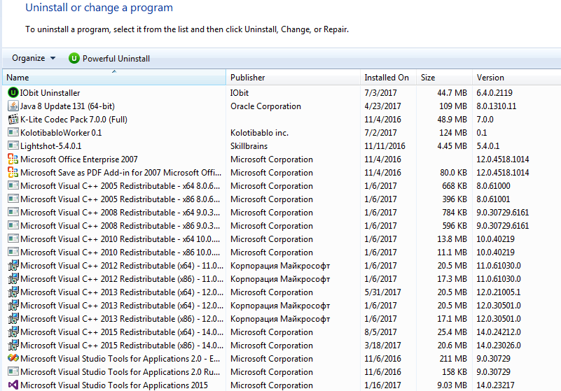 Microsoft Visual C All Version