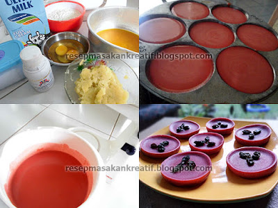 Bahan dan Tahapan Membuat Kue Lumpur Cara Membuat Kue Lumpur Kentang Susu Red Velvet