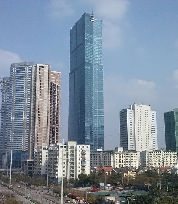 tóp 10 tòa nhà cao nhất việt nam - skyline việt nam - keangnam hanoi landmark tower