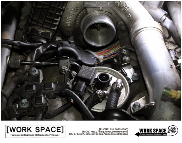 [WORK SPACE] 상상력소년의 정비일지: JEEP 커맨더[COMMANDER] OM642 ENGINE 가변스월액츄에이터 교환