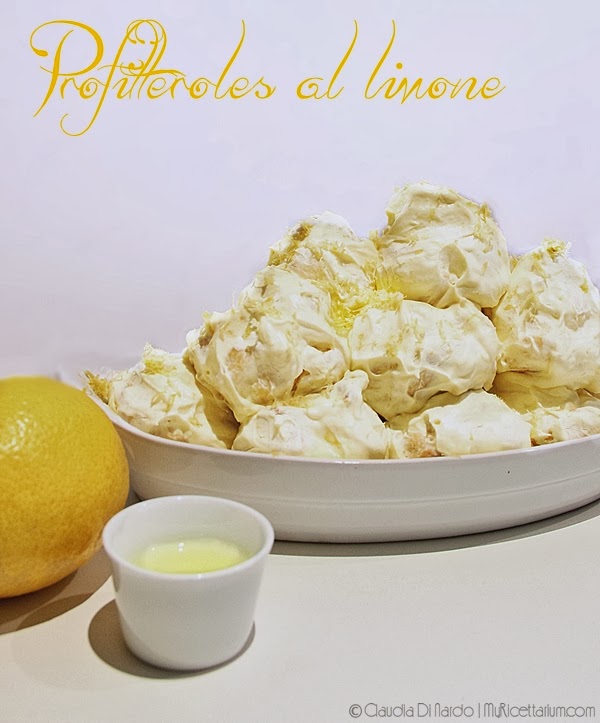 profitteroles al limone di sal de riso