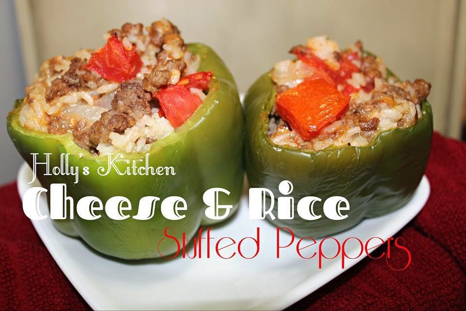 Weightloss, Recipes and DIY with Kari Cheese & Rice Stuffed Peppers