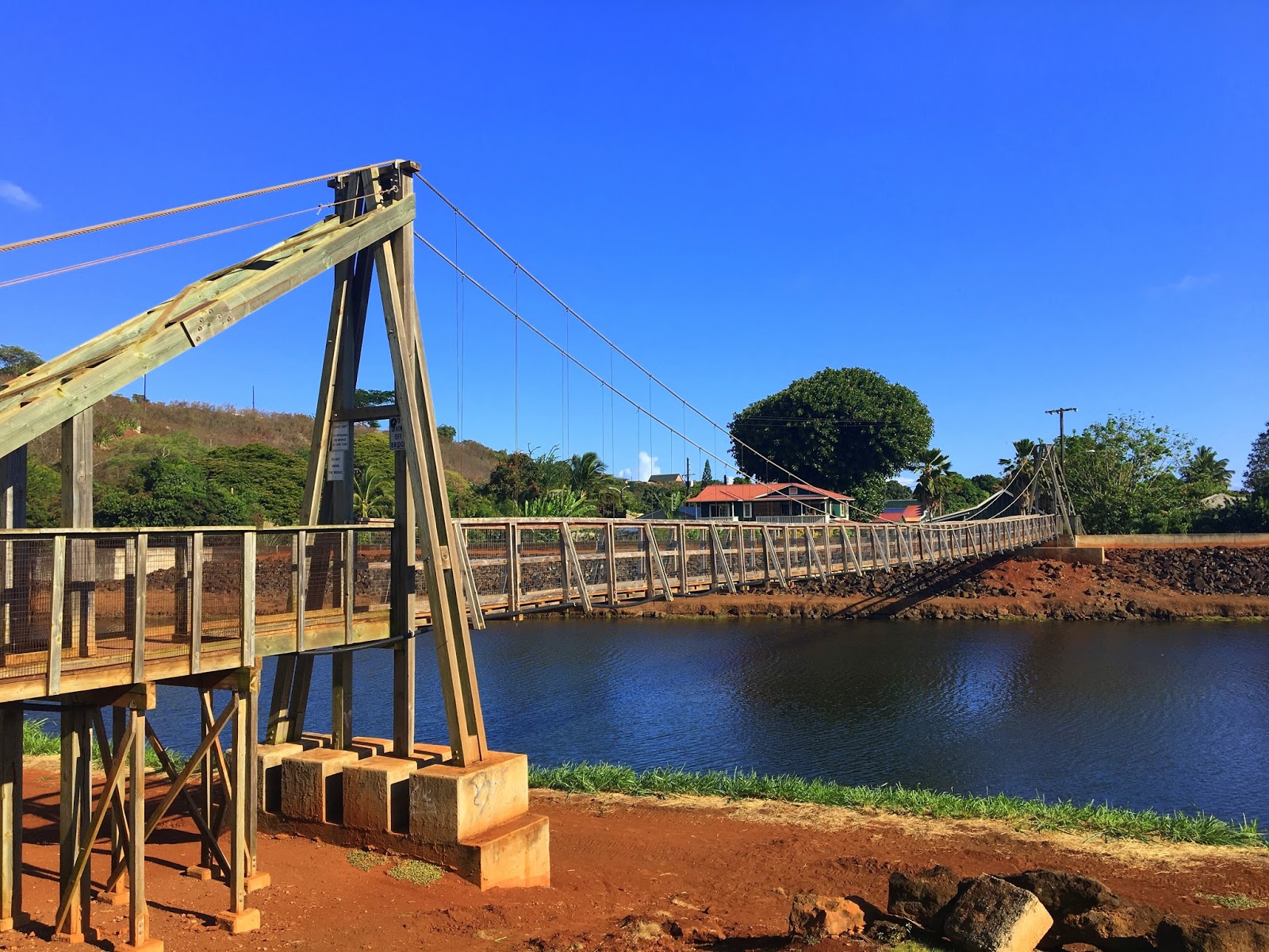 Aloha From Hawaii The Historic Hanapepe Swinging Bridge