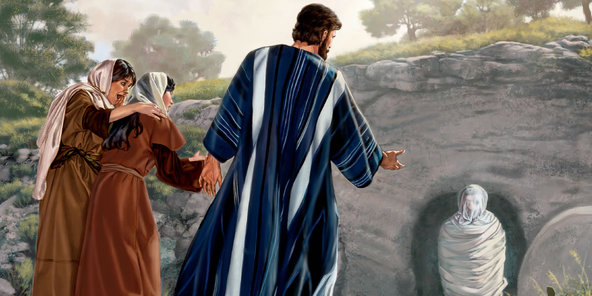 Porque Jesus chegou depois de 4 dias?