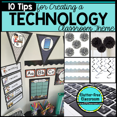 Technology Themed Classroom Ideas Printable Classroom