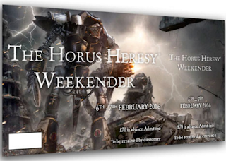 Horus Heresy Weekender
