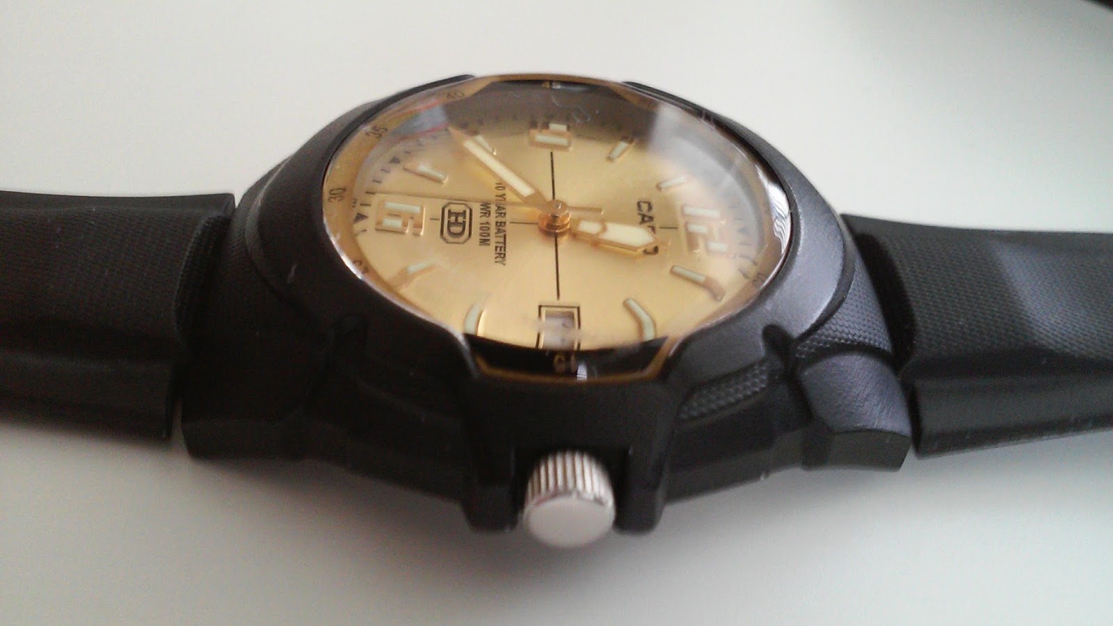 The Watch Dude Wristwatch Review Men's Casio HD Series Analog Watch