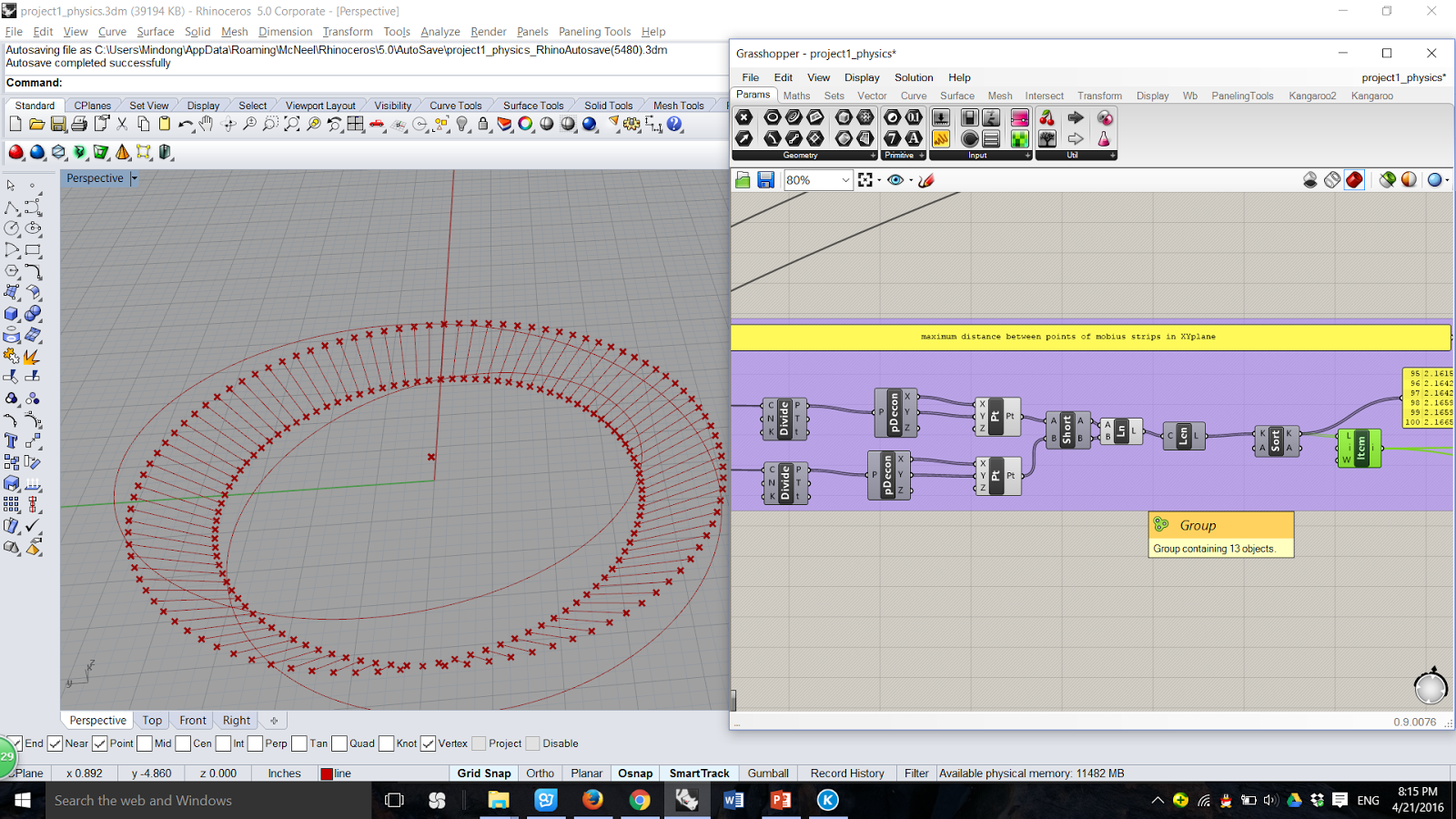 Parametric Modeling in Design : Project 2 of Parametric Design