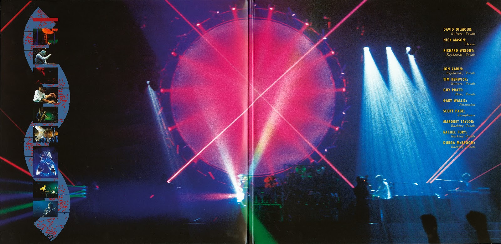 Pink Floyd Ilustrado Delicate Sound of Thunder L.P Vinyl E.U 2017