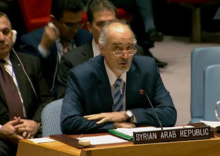 ο πρεσβευτής της Συρίας στον ΟΗΕ Μπασάρ αλ Τζααφάρι