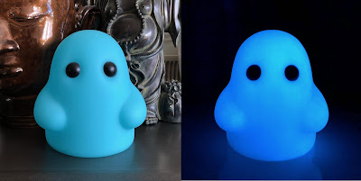 tiny ghost figure