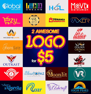 I Will Provide a awesome logo just 5$: Best Fiverr Gigs for Logo design