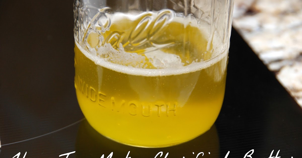 One Creative Housewife How To Make Clarified Butter one-creative-housewife-how-to-make-clarified-butter