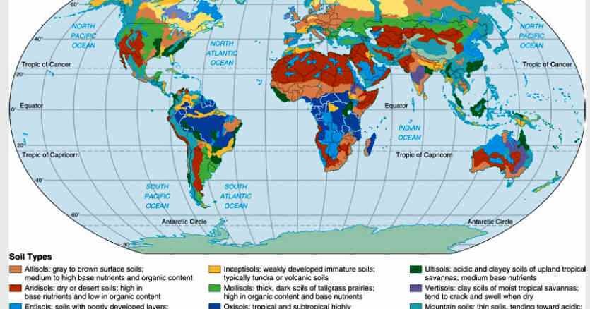 Global Soil Regions Map Soil Mapping May Indicate Success Of Brush Control Method