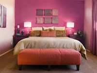 Wandgestaltung Schlafzimmer Rosa