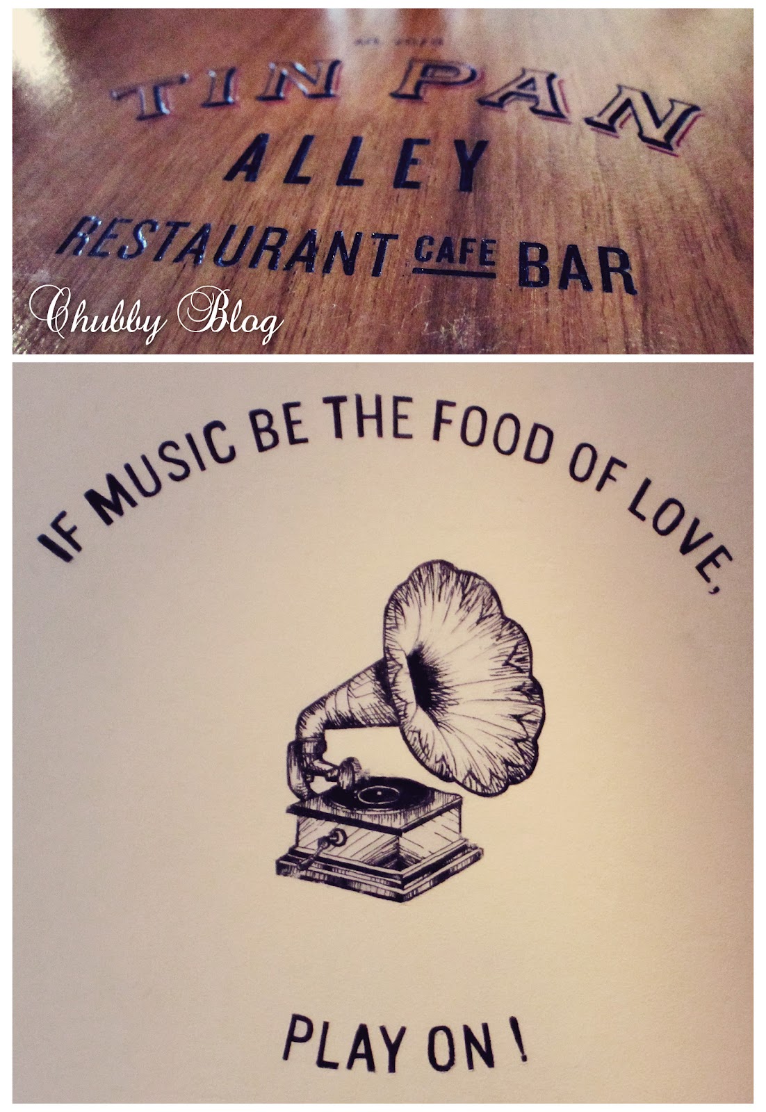 Chubby Blog Tin Pan Alley