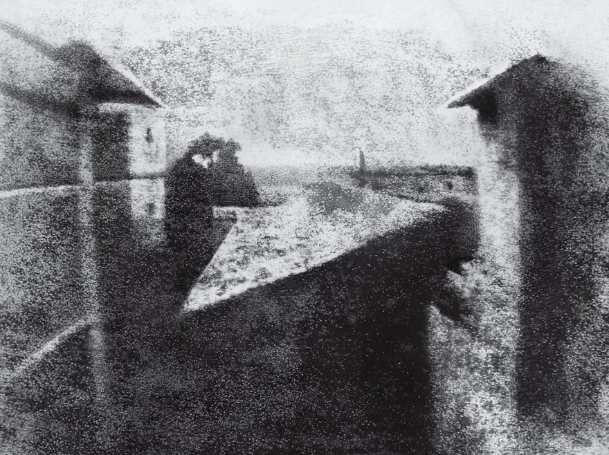 #20 View From The Window At Le Gras, Joseph Nicéphore Niépce, 1826 - Top 100 Of The Most Influential Photos Of All Time #20 View From The Window At Le Gras, Joseph Nicéphore Niépce, 1826 - Top 100 Of The Most Influential Photos Of All Time