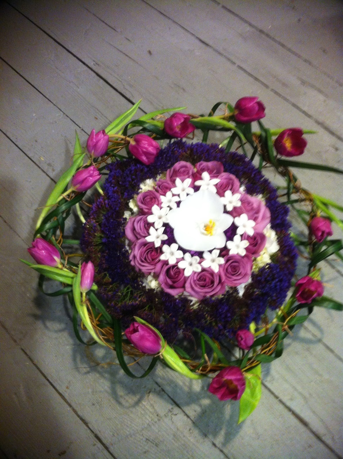 flower classroom 3 Day Advanced Floral Design Class Photos