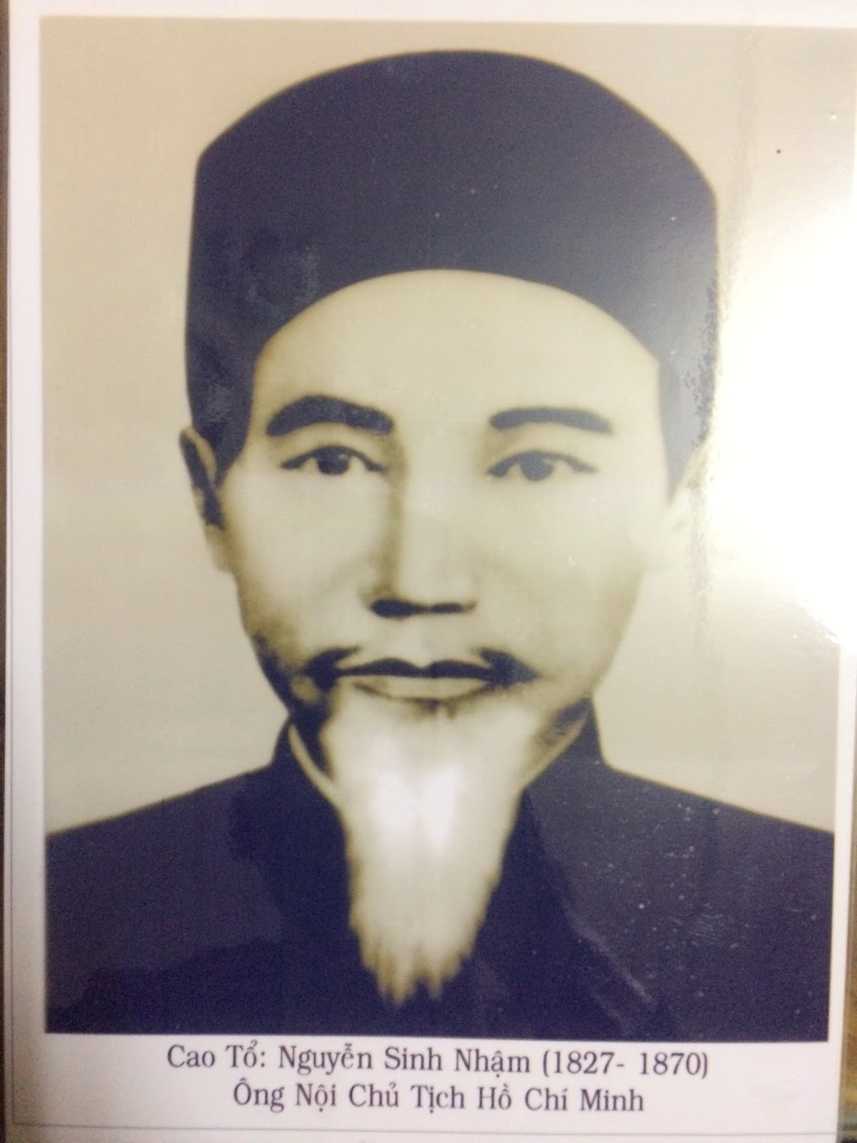 Cao tổ Nguyễn Sinh Nhậm và hậu duệ CỤ NGUYỄN SINH NHẬM ÔNG NỘI CHỦ