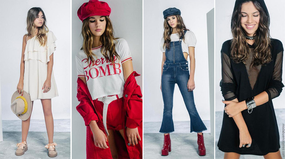 imagenes de blusas de moda 2018 juveniles