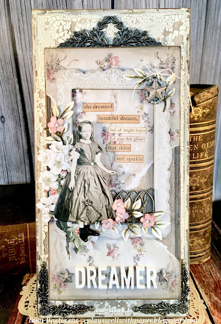 tim holtz baseboard dolls