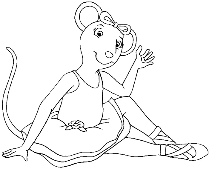 Angelina Ballerina Para Colorear Imagui angelina-ballerina-para-colorear-imagui