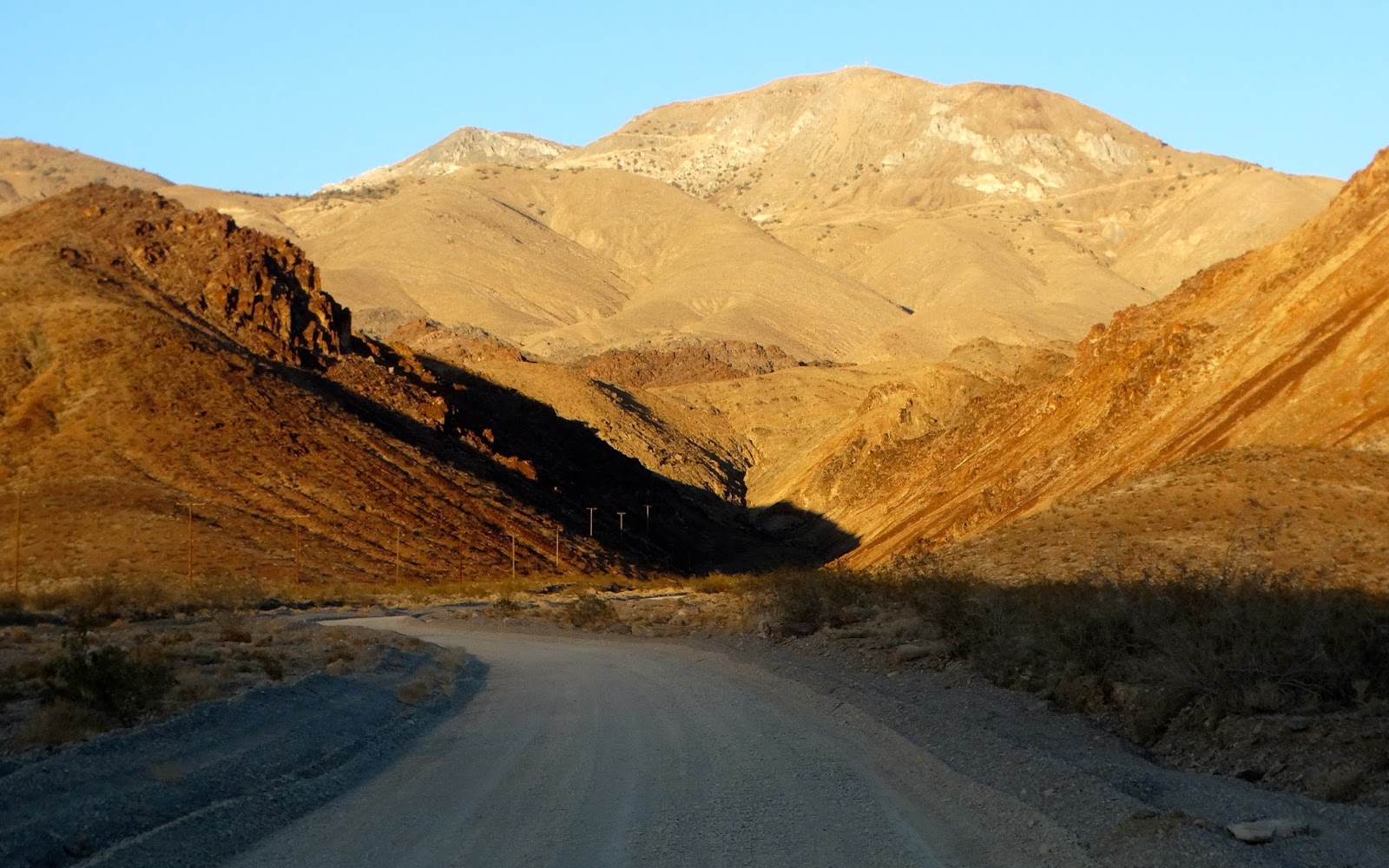 Our Four Wheel Camper Cerro Gordo, Inyo Mountains "below the floor