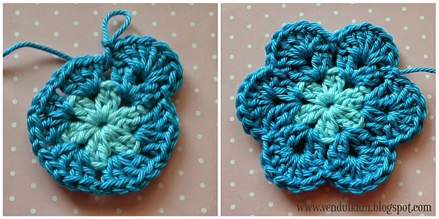 Crochet rainbow purse - free pattern