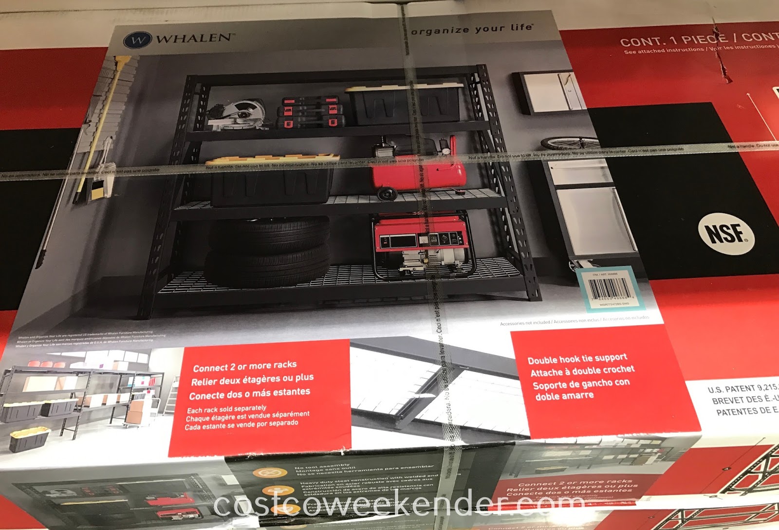Whalen Industrial Rack Costco Weekender