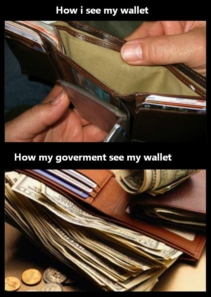 How I See My Wallet vs. How My Government See My Wallet