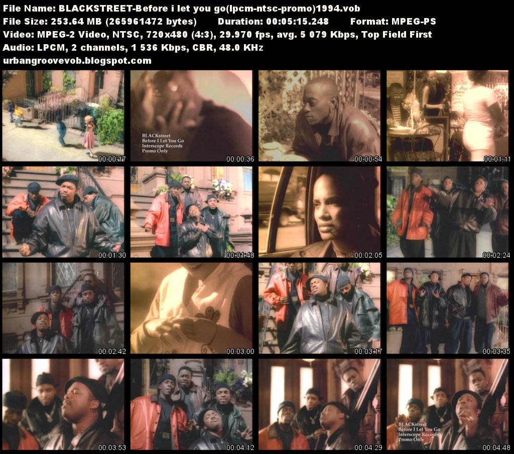 Urban Groove Vob Collection Blackstreet Before I Let You Go (1994) Urban Groove Vob Collection Blackstreet Before I Let You Go (1994)