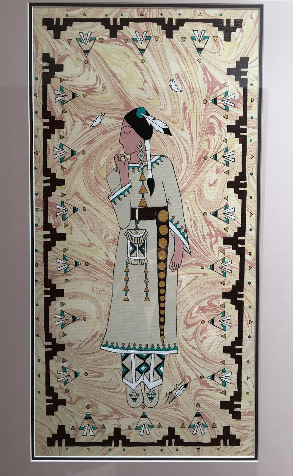 Chasing Santa Fe SHERIDAN MACKNIGHT CONTEMPORARY LEDGER ARTIST