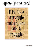 It is a struggle when you are a muggle.