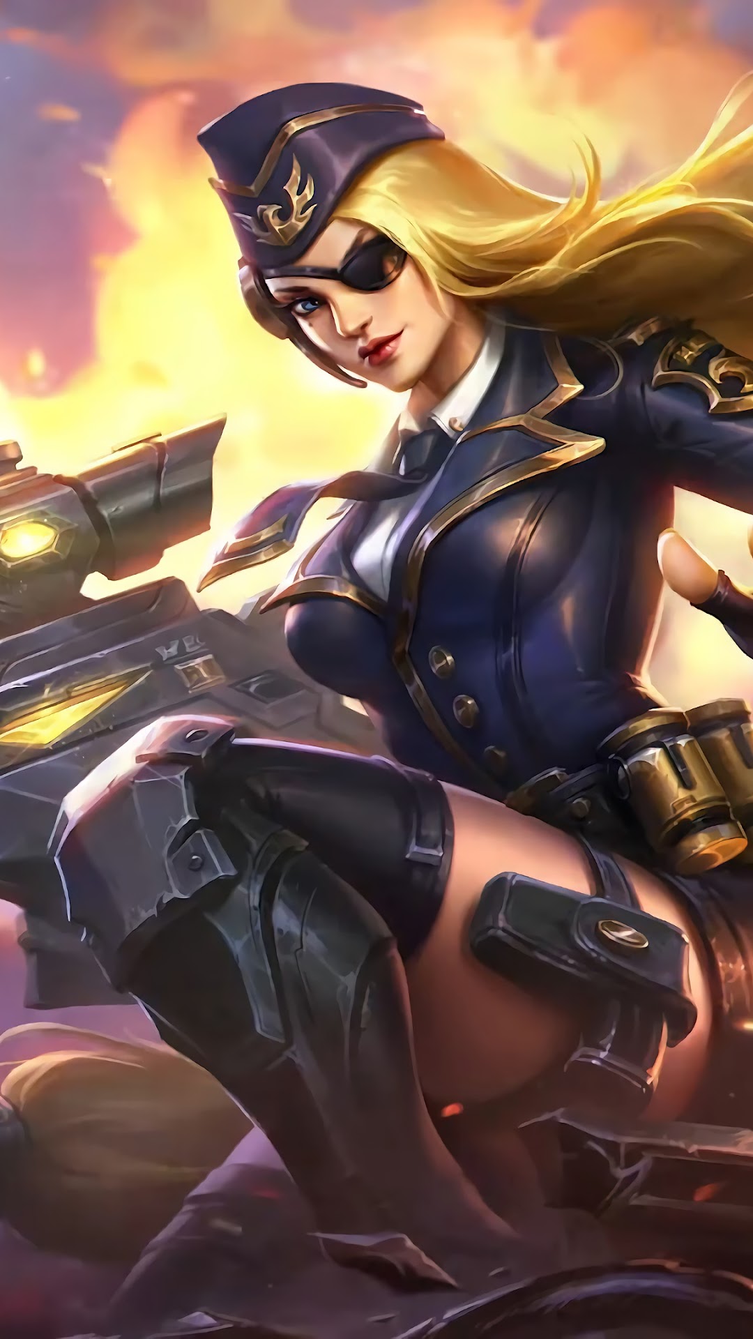 Wallpaper Mobile Legend Lesley Skin Epic