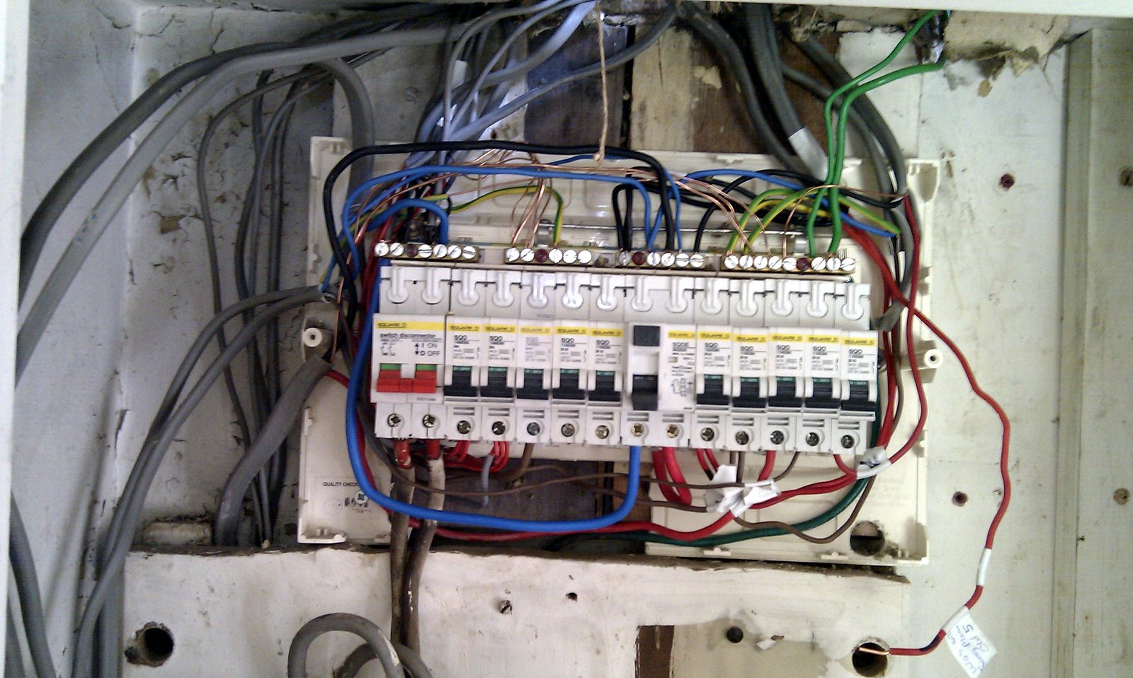 Station Road Fuse board change