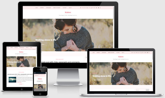 Kalon Kalon Blogger Template 2016