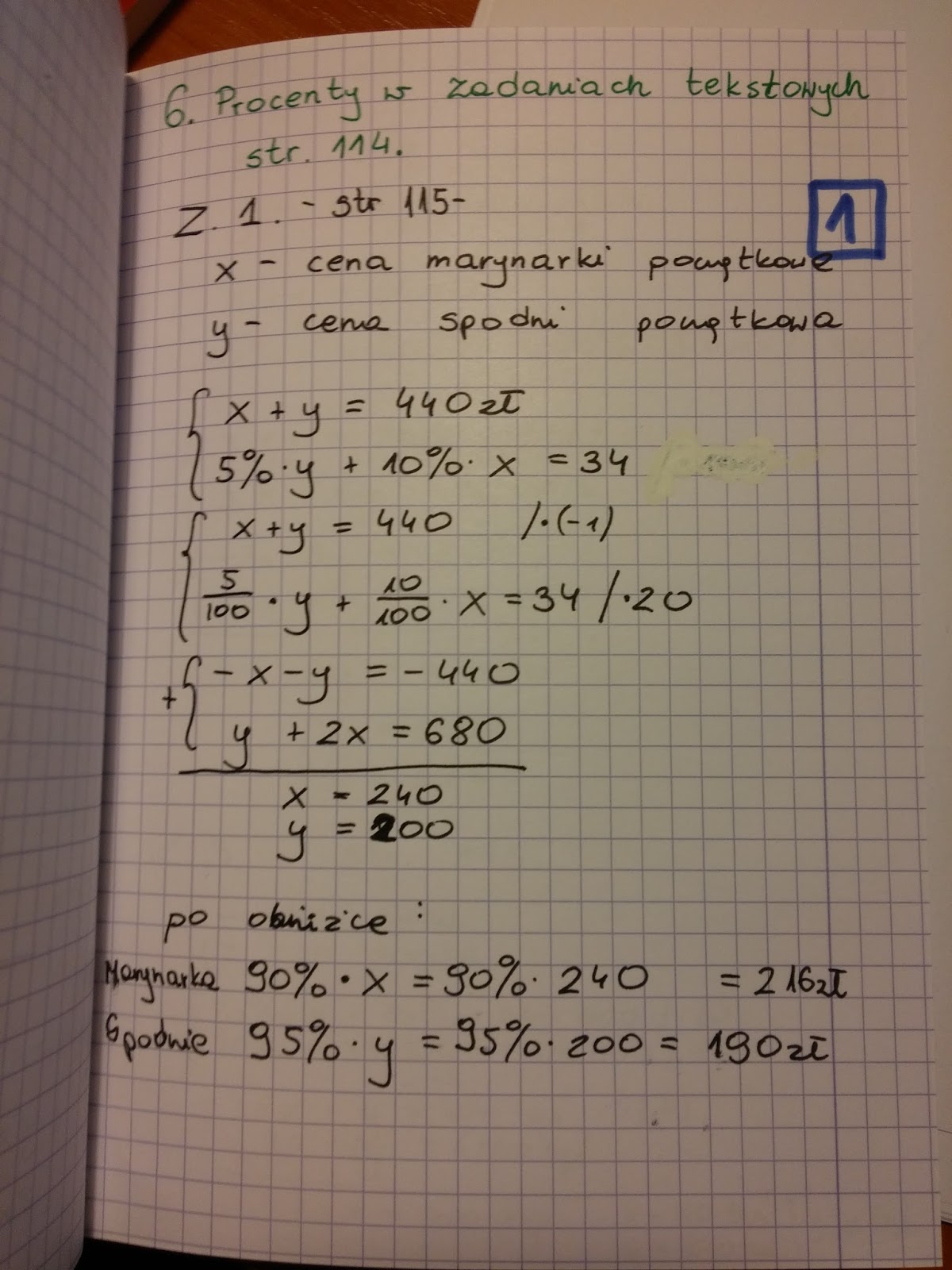 Sprawdzian Z Matematyki Klasa 2 Gimnazjum Pierwiastki Matematyka Z Plusem Matematyka z plusem podręcznik 2 klasa gimnazjum rozwiązania zadań: 5