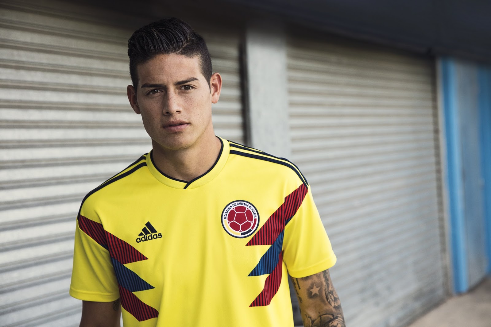 James Rodríguez presentó camiseta que vestirá la Selección Colombia para Mundial de Rusia