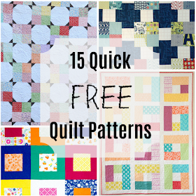 Gigi's Thimble: 15 Quick, Free Quilt Patterns [Friday Favorites]
