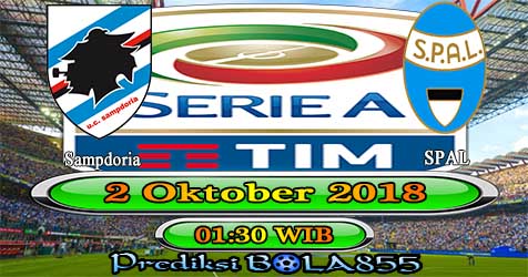 Prediksi Bola855 Sampdoria vs Spal 2 Oktober 2018 Prediksi Bola855 Sampdoria vs Spal 2 Oktober 2018